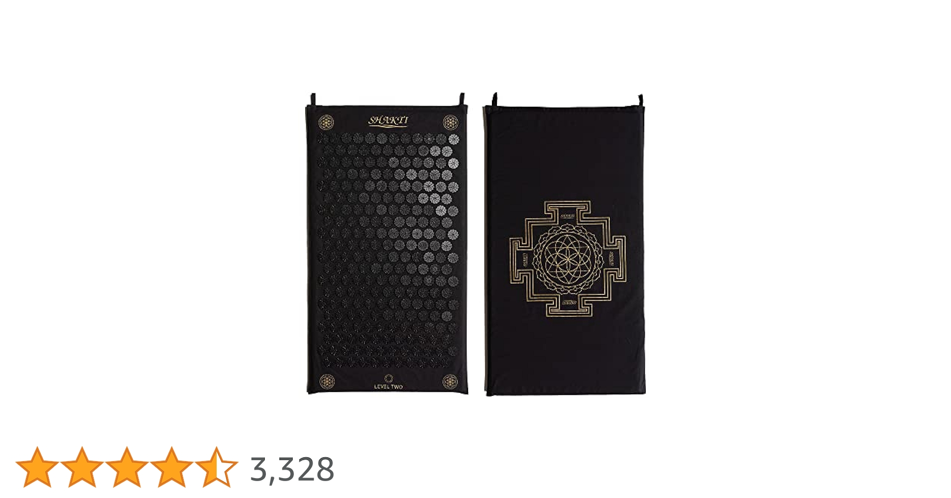 Amazon | 【正規品】シャクティ 指圧マット レバル② 黒、長めの